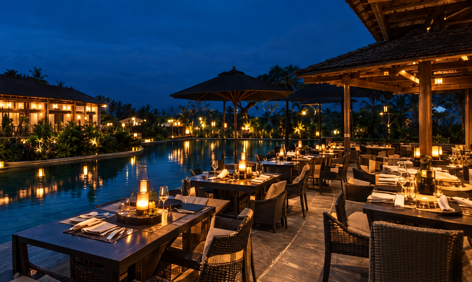 The Skyline Grill Poolside Dining